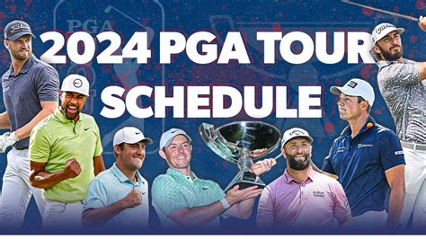 pga tour 2024 tournament schedule